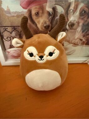 Squishmallows Adila Brown Antelope Plushy NWOT